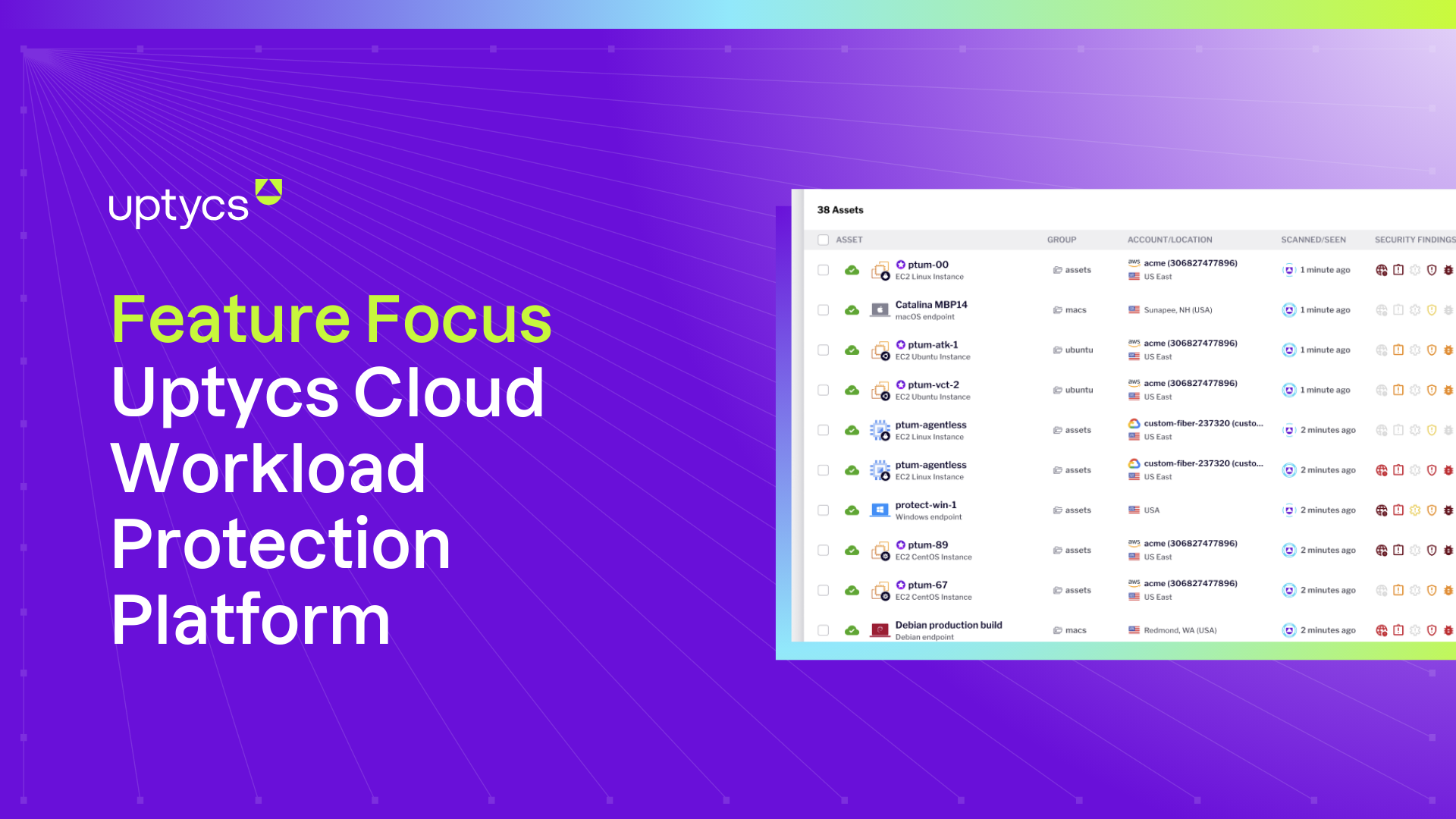 Feature Focus_Uptycs Cloud Workload Protection Platform Video Thumbnail