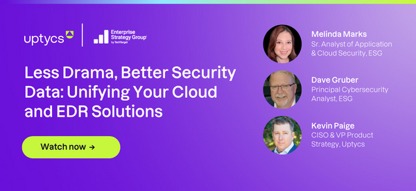 Watch Now - Webinar Less Drama, Better Security Data Unifying Your Cloud and EDR Solutions
