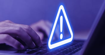 an exclamation point icon above a laptop warning the user about the apache activemq cve-2023-46604 ransomwar